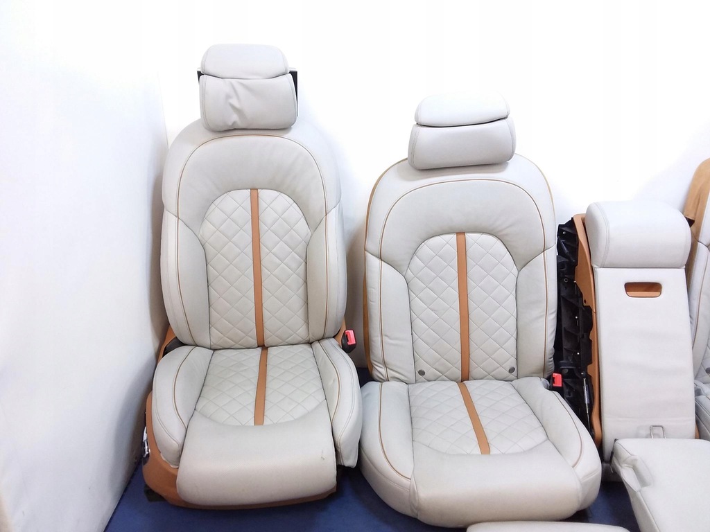 фото №5, Audi a8 d4 long lift сидіння заднє сидіння комплект valcona