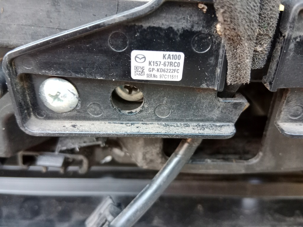 фото №10, Бампер перед передній mazda cx5 cx-5 решітка радіатора камера k157-67rc0 kb8b-50712