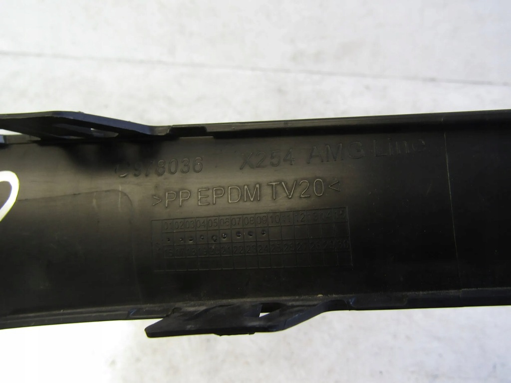 фото №9, Mercedes glc w254 молдинг бампера лівий перед