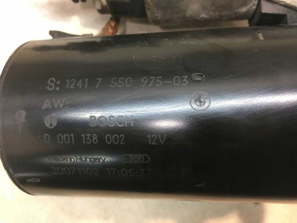 фото №5, Стартер bmw 3 e92 320 i 0001138002 7550975