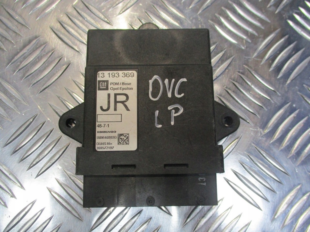 фото №1, Модуль блок керування двері opel vectra c 1.9 cdti 13193369