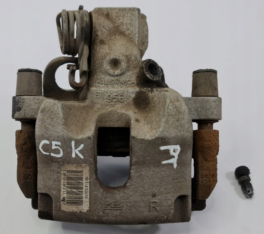 фото №1, Суппорт тормозной правый задняя citroen c5 iii x7