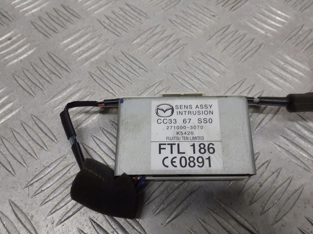 фото №3, Блок управления модуль сигнализация mazda 5 2.0 cd