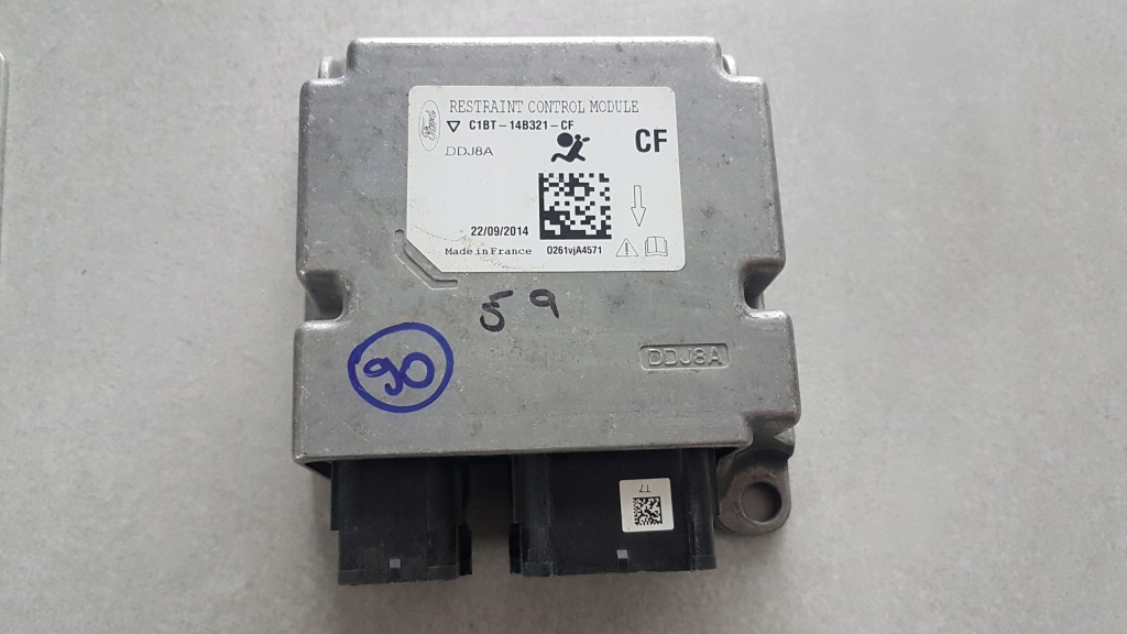 фото №1, Блок управления подушки безопасности подушка безопасности ford fiesta