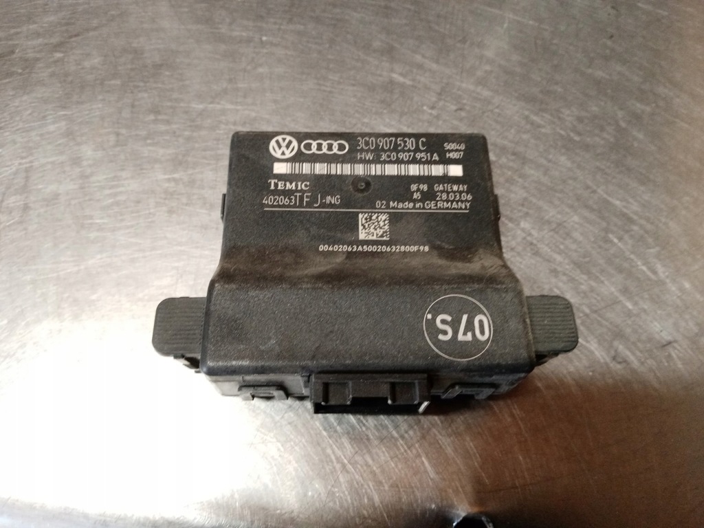фото №1, Модуль шлюз vw passat b6 3c0907530c