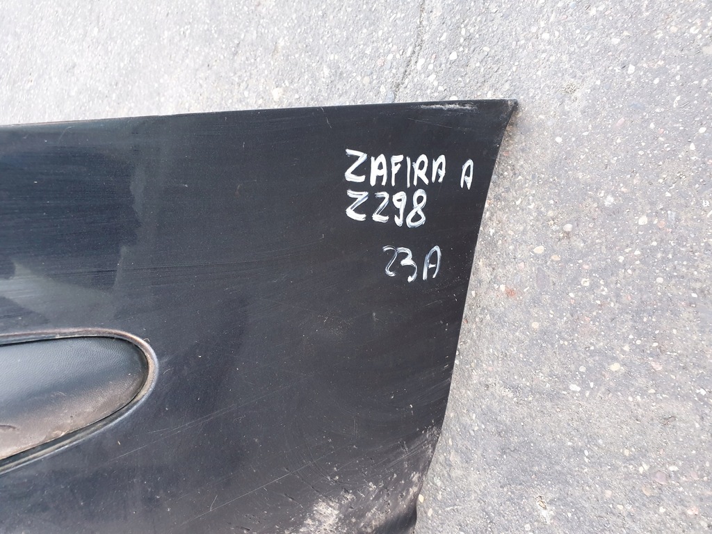 фото №11, Бампер задняя задний opel zafira a код лакокрасочного покрытия z298