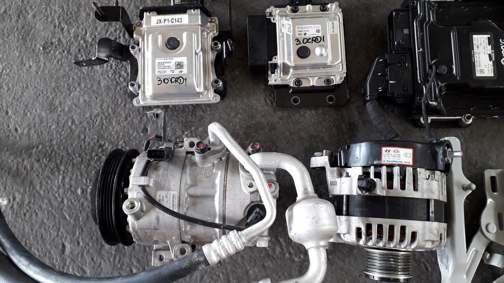 фото №6, Hyundai genesis gv80 2020- бортовий комп'ютер дросельна заслінка