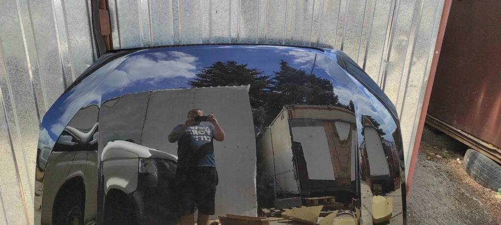 Капот крышка двигателя алюминиевая audi q2 ga od 10.2016 roku лак ly9t в Украине