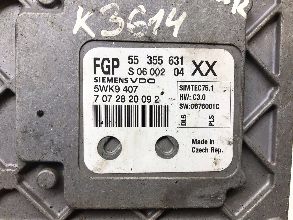 фото №6, Opel vectra c 2008 блок управления / модуль ecu