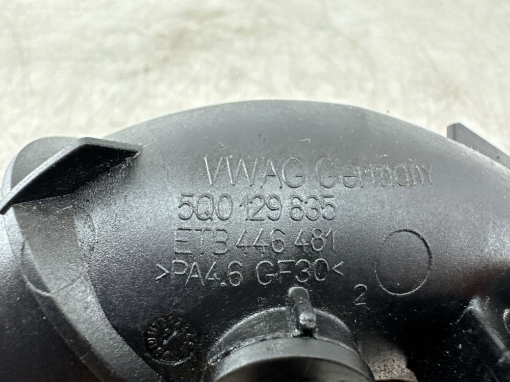 фото №7, Volkswagen golf vii 2015 труба / wąż впускний повітря турбіни