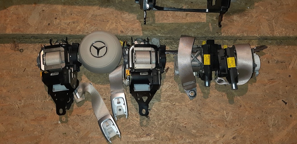 фото №5, Mercedes w222 lift консоль подушки безопасности ремни комплект