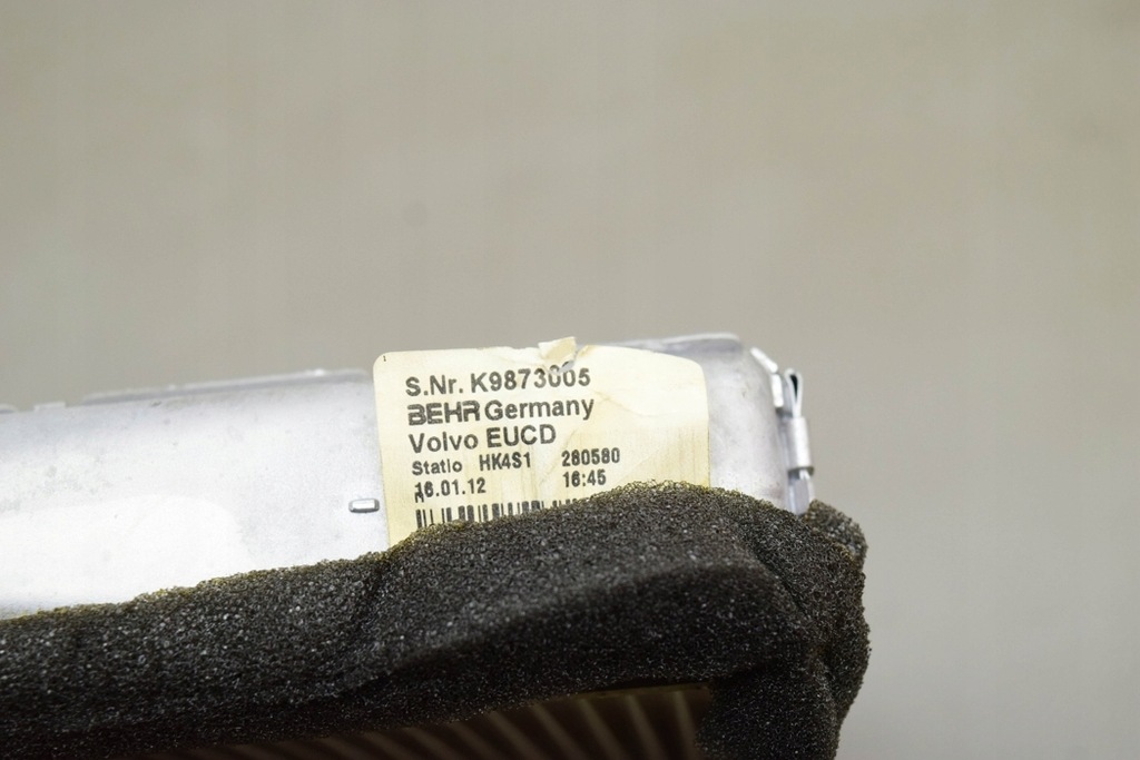 фото №9, Радиатор отопителя land rover range rover evoque l538 k9873005 2.0l