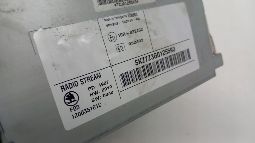 фото №3, Skoda радіо cd stream