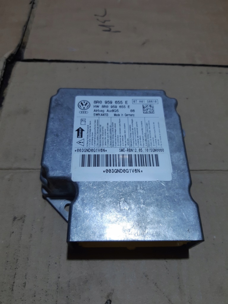 фото №1, Audi q5 8r модуль датчик подушек подушка безопасности 8r0959655e