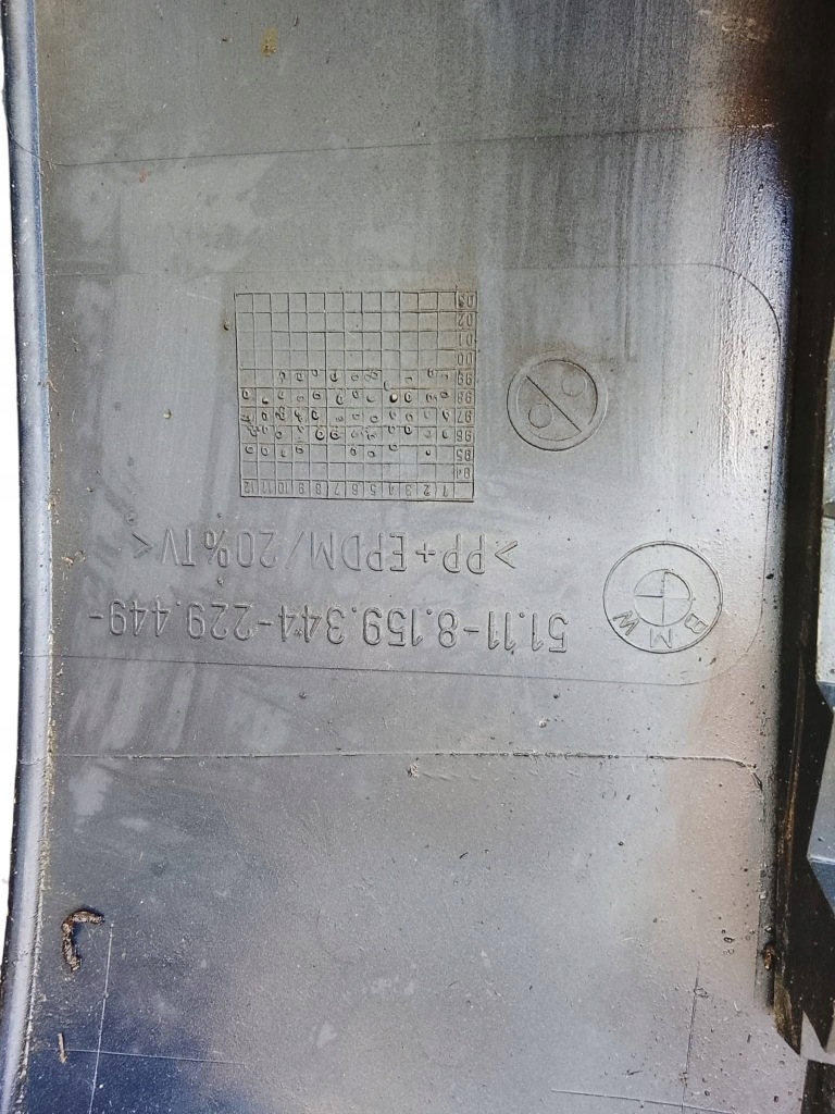 Bmw 5 e39 бампер передній перед kompletny 8159344 Ціна