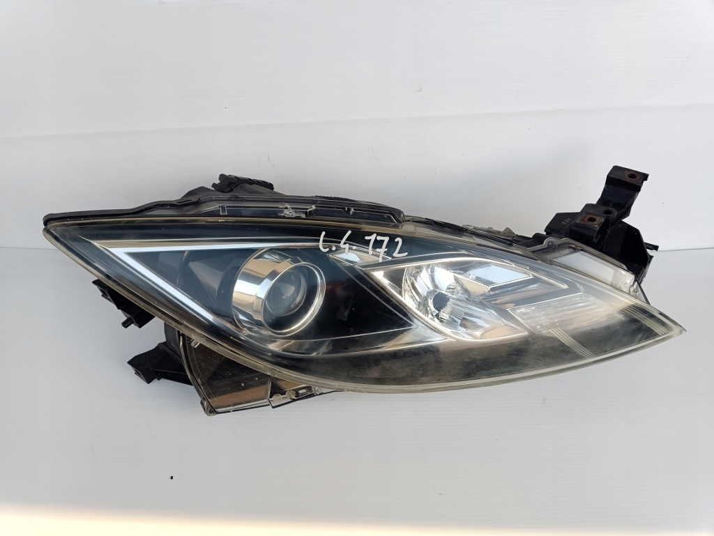 фото №1, Mazda 6 gh lift лампа правая обычная линза eu