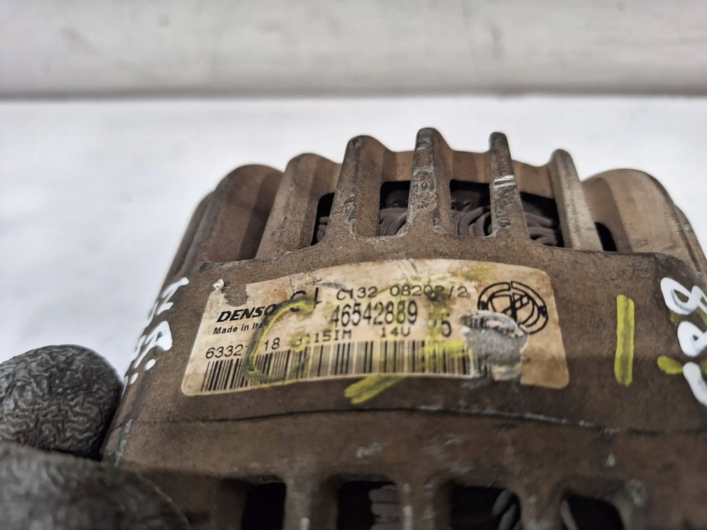 фото №7, Генератор denso 46542889 fiat idea 1.4 16v 75a 03-