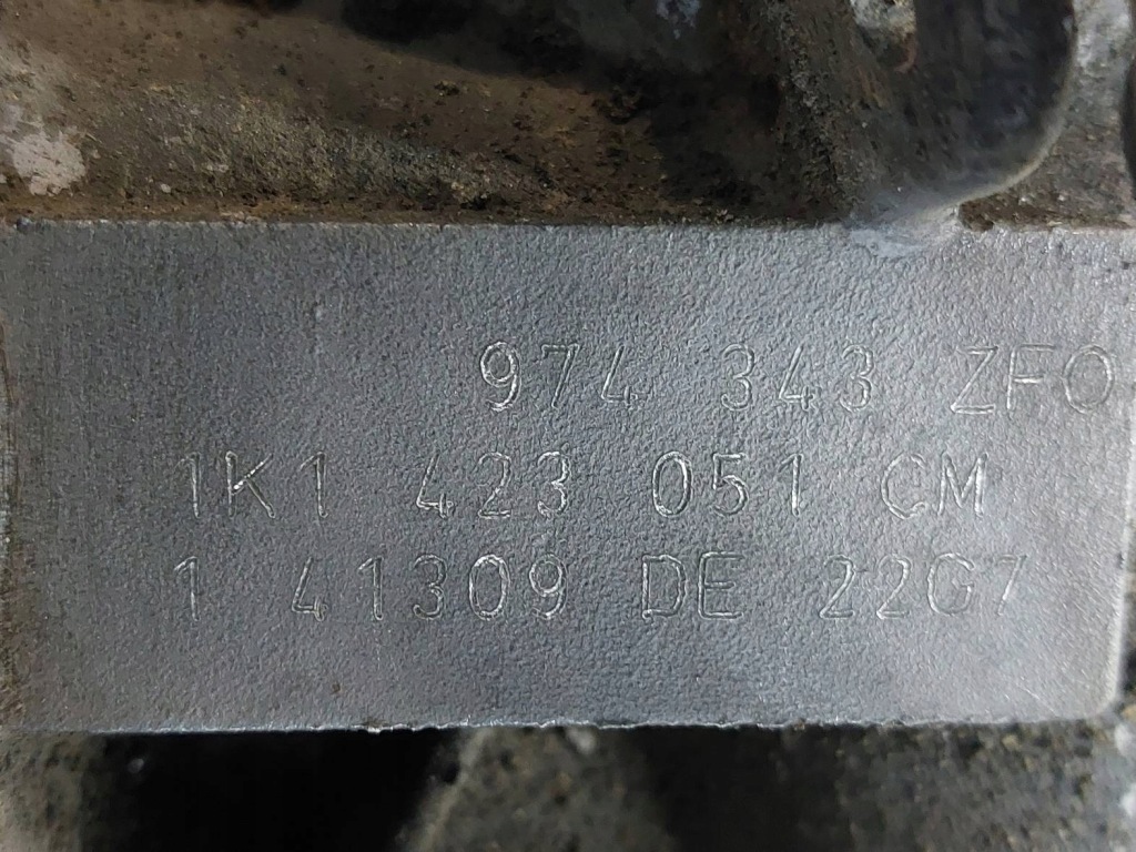 фото №10, Рейка рульова трансмісія кермова skoda octavia ii 1k1909144m