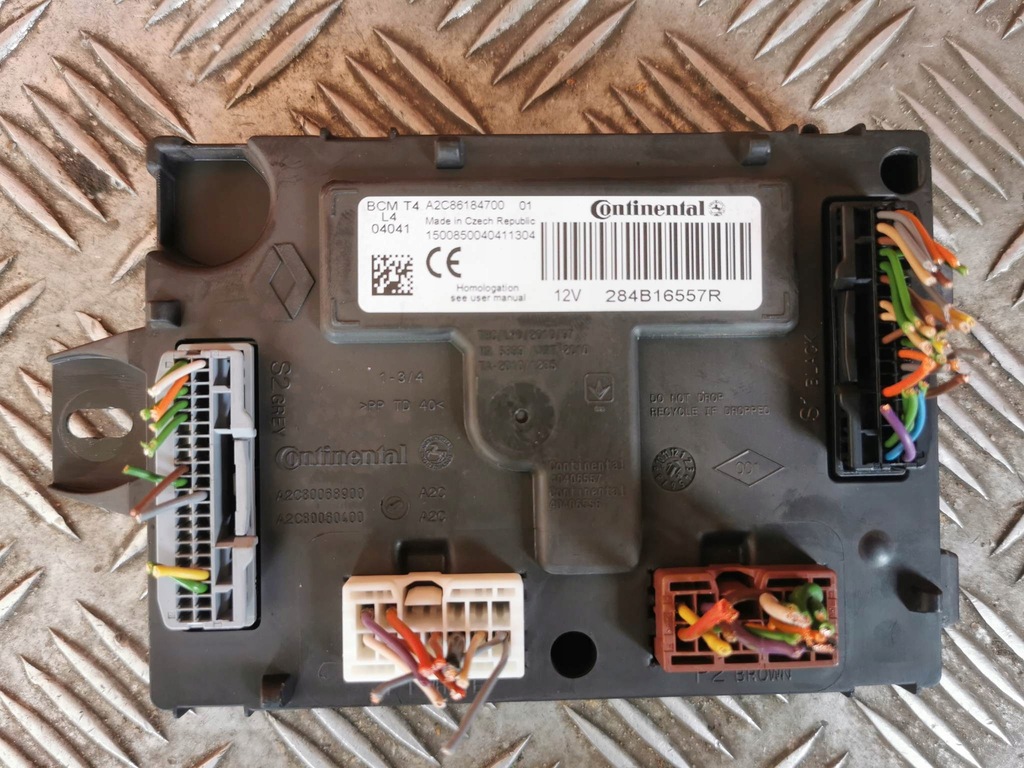 фото №1, Модуль блок керування bcm renault clio iv оригінальний номер 284b16557r