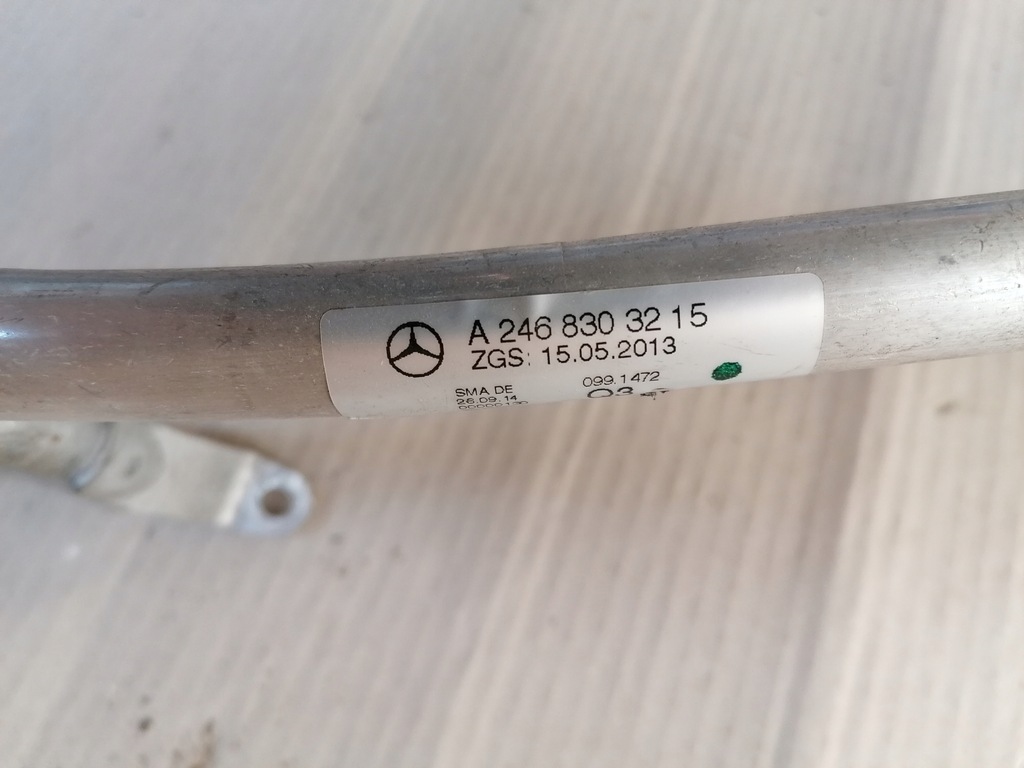 фото №2, Mercedes a klasa a246 трубка шланг кондиціонера