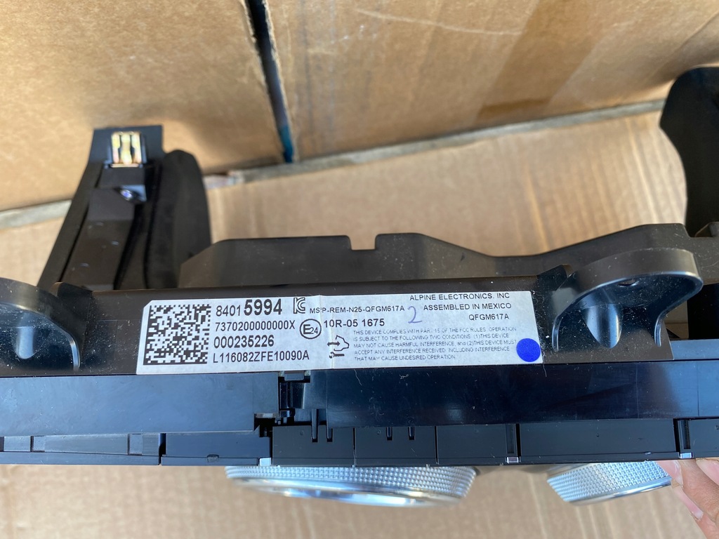 фото №7, Панель обдув 84015994 chevrolet camaro 3.6 2016-