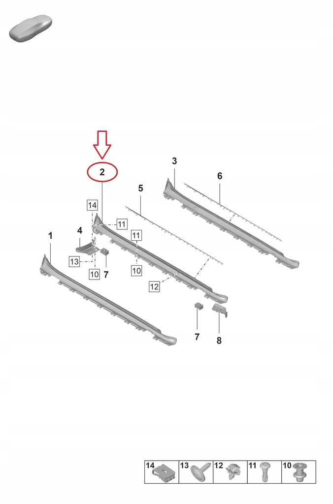 фото №1, Молдинг накладка порог левая 9j1854885a porsche taycan y1 оригинальный номер aso rzeszów