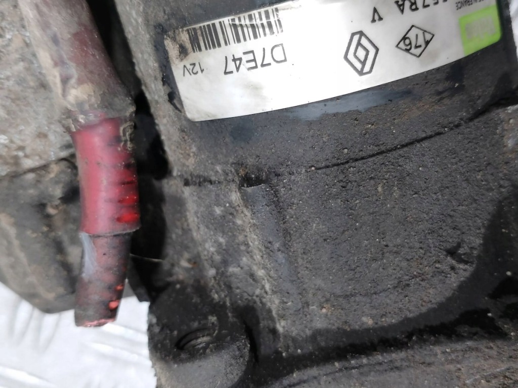 Стартер renault megane 2 8200266777a d7e47 2.0 16v Зі Шроту