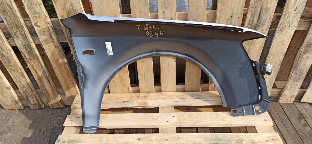 фото №9, Крила лівий перед audi a4 b6 ly7j захищений маса бітумна