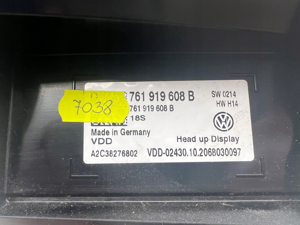 фото №6, Vw touareg дисплей head-up 761919608b