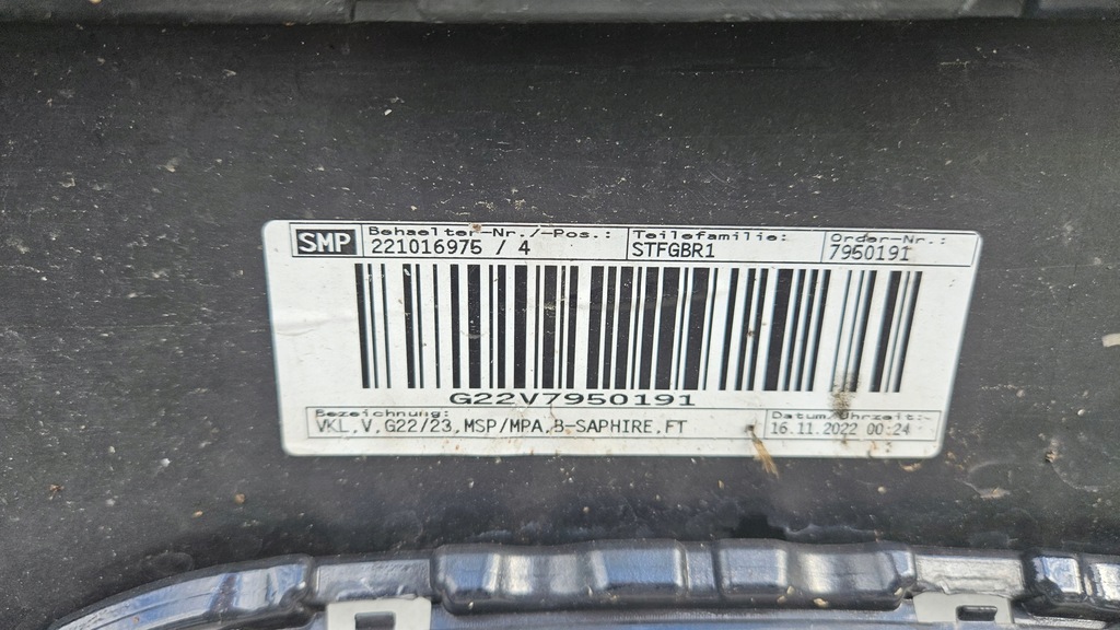 фото №10, Бампер bmw 4 g22 g23 21- перед m-pakiet передний