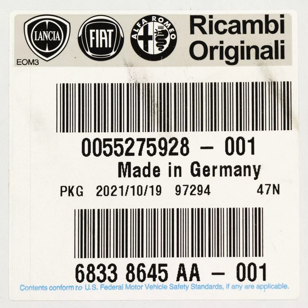 фото №7, Fiat оригинальный номер 55275928 датчик лямбда-зонд