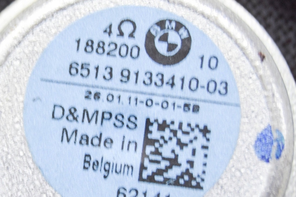 фото №6, Bmw 7 f01 передній правий динамік дверний 18820010 9133410 2012