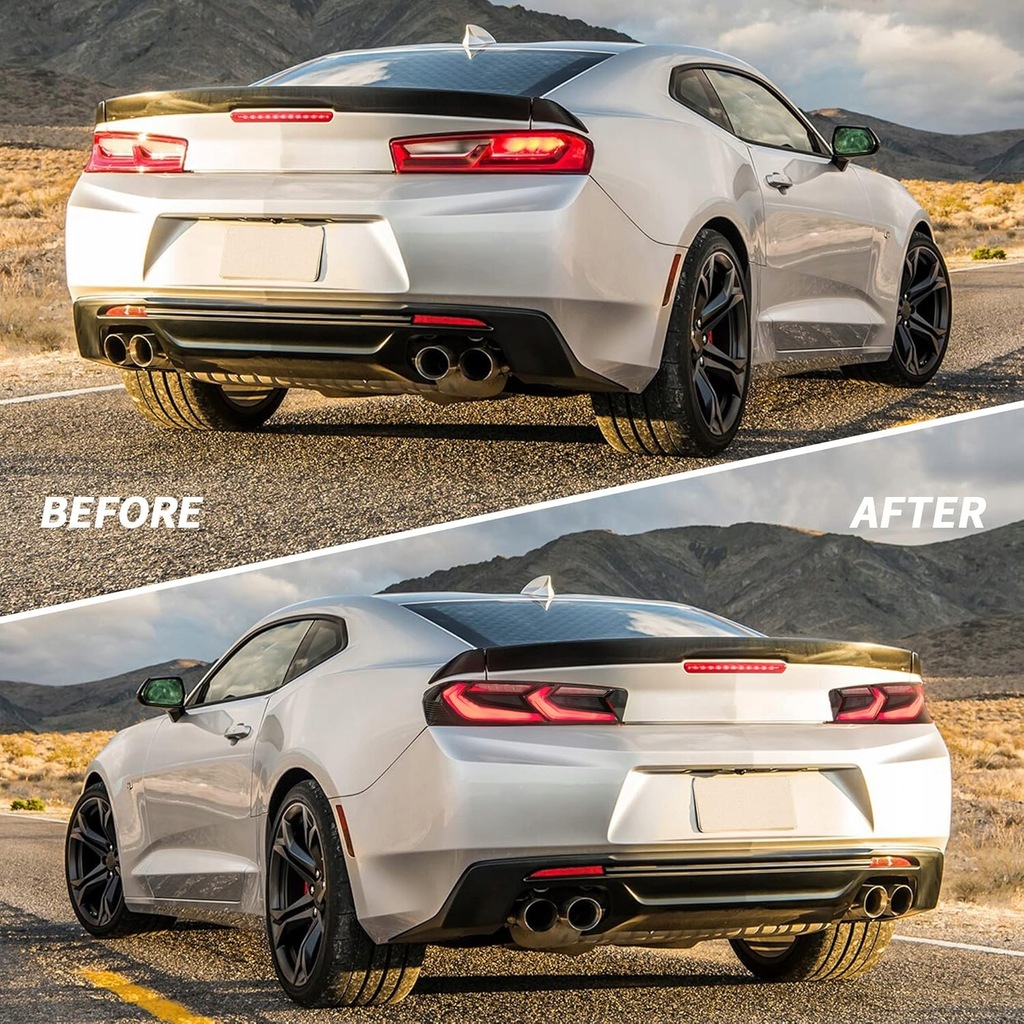 фото №15, Chevrolet camaro 2016- лампа лампи задня led kpl vland тоновані +задній хід 6pin