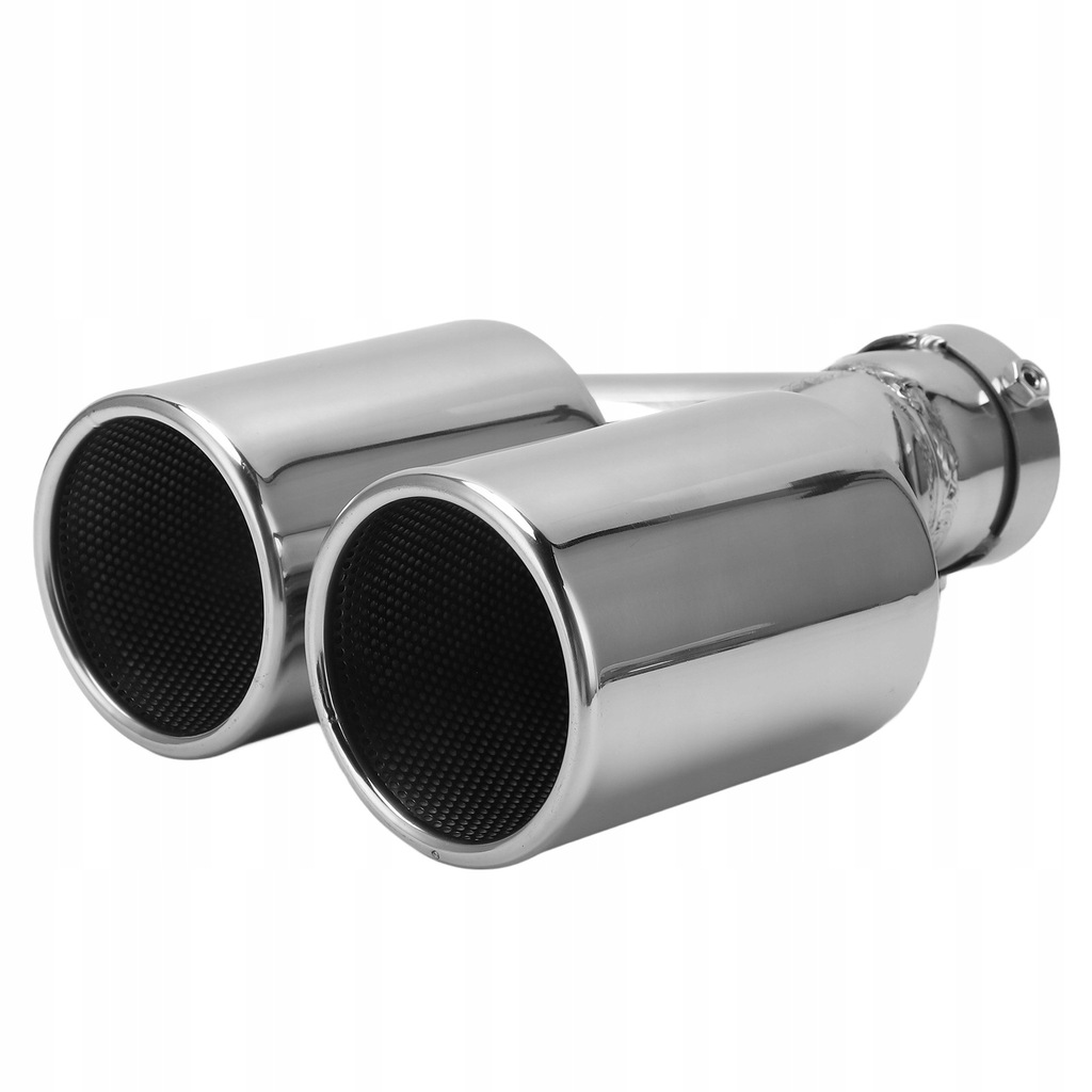 фото №8, Сріблястий автомобіль подвійний вихід труба вихлопна