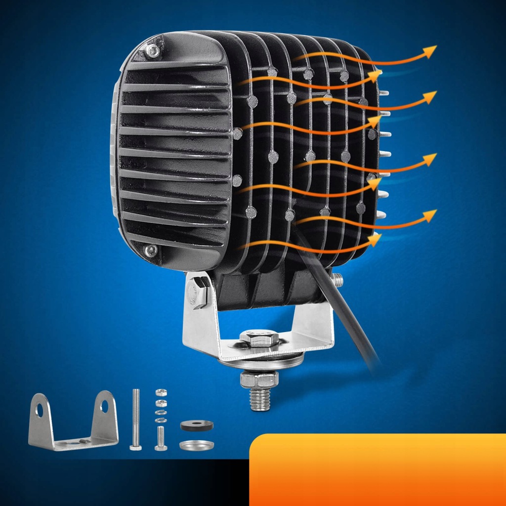 2 szt. фара робоча протитуманна фара 16 led 48w 12v/24v прожектор Ціна