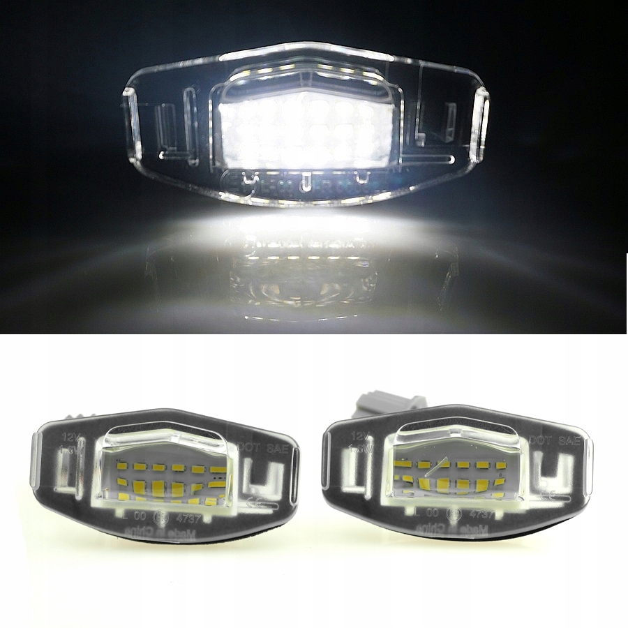 фото №1, Honda accord vii / viii фонари номерного знака led