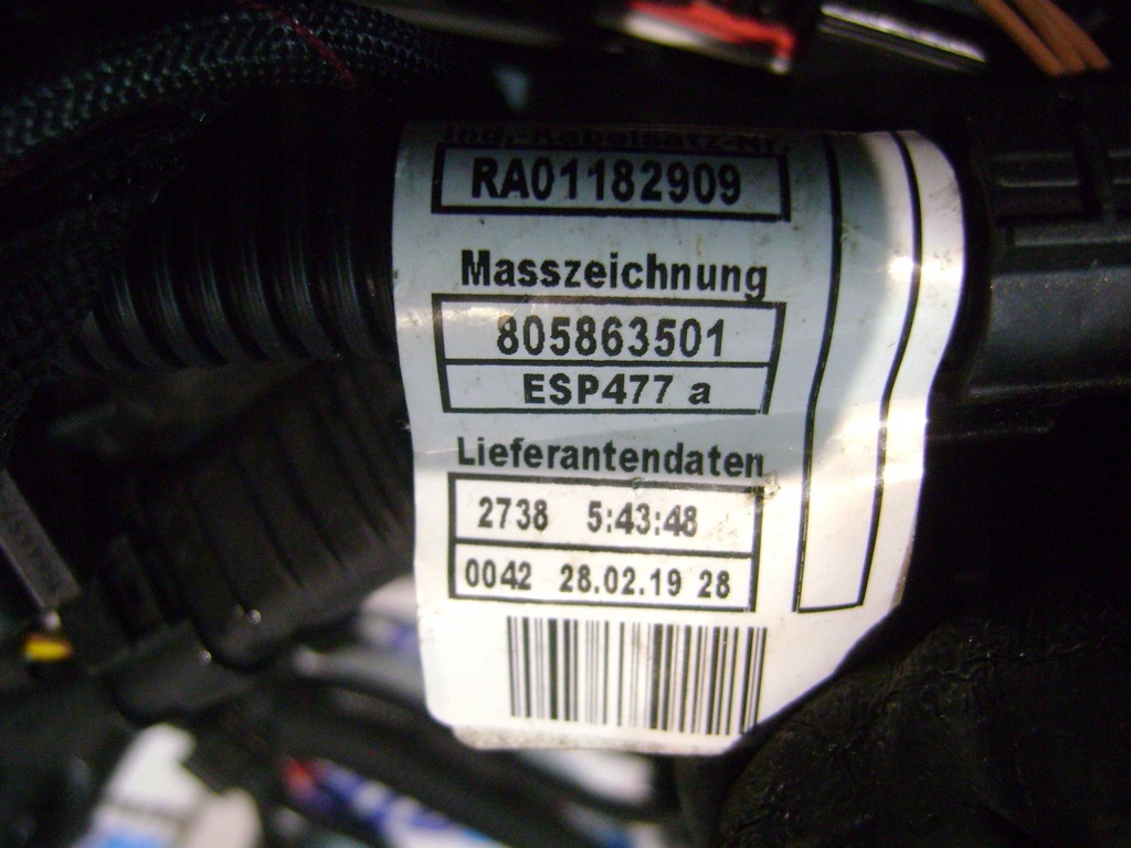 фото №12, Bmw x3m f97 x4m f98 джгут дроти двигуна s58