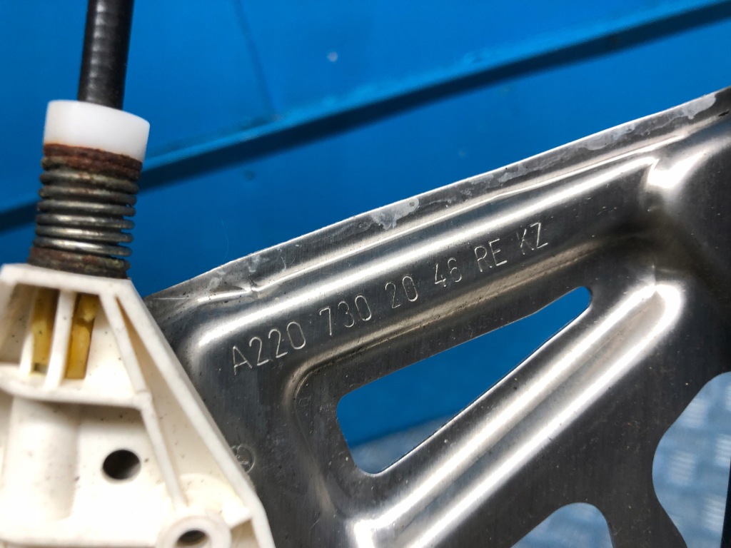 фото №4, Mercedes w220 механизм стекло правый задняя