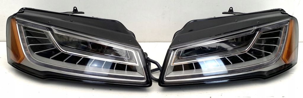 фото №11, Audi a8 d4 lift бампер капот pas лампы full led крыло перед ly9t 72 km