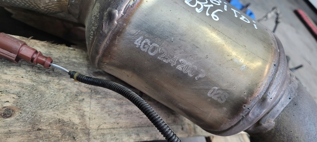 фото №7, A6 c7 4g катализатор гаситель 3.0 tdi biturbo 4g0131703l 4g0178da a7 4g