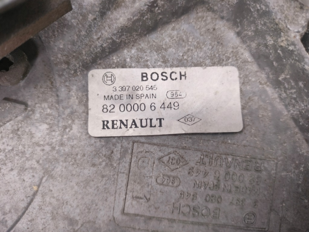 фото №4, Механізм моторчик двірник renault vel satis 01-09