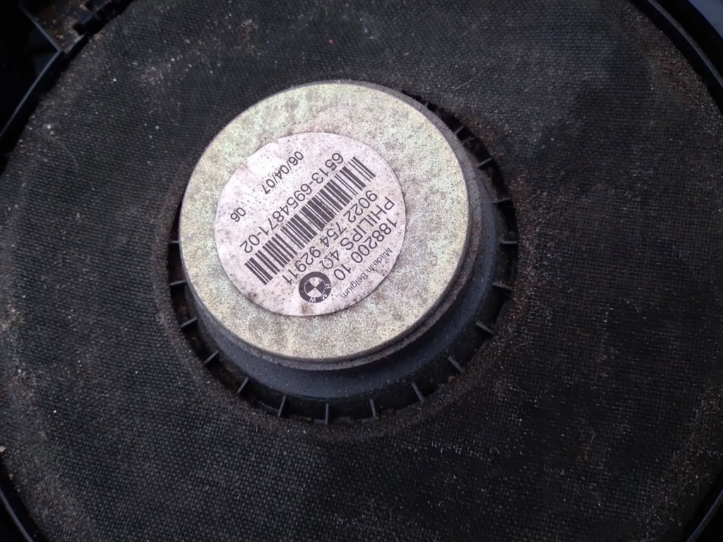 фото №6, Bmw 3 e90 e91 динамік сабвуфер лівий