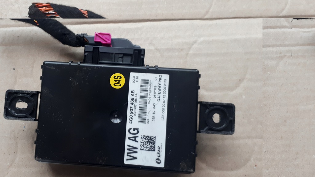 фото №1, A6 c7 4g модуль шлюз 4g0907468ab a7 s7 4g