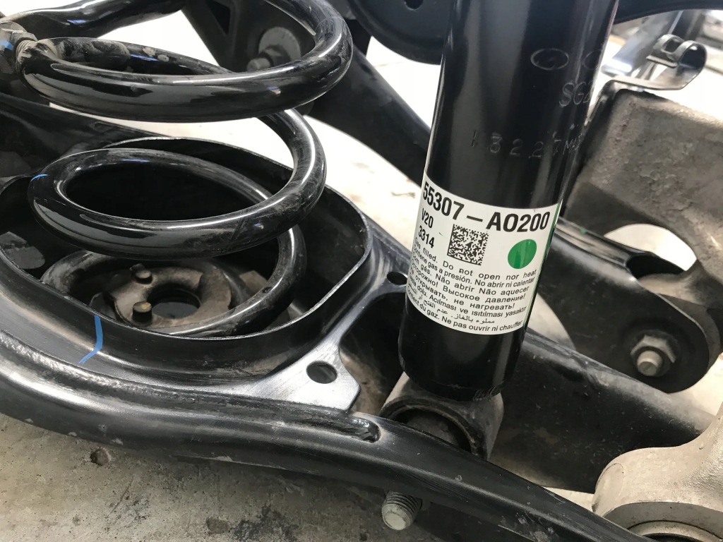 фото №12, Kia niro ii ev 2024 электрик балка подрамник подрамник подвеска задняя задняя oś