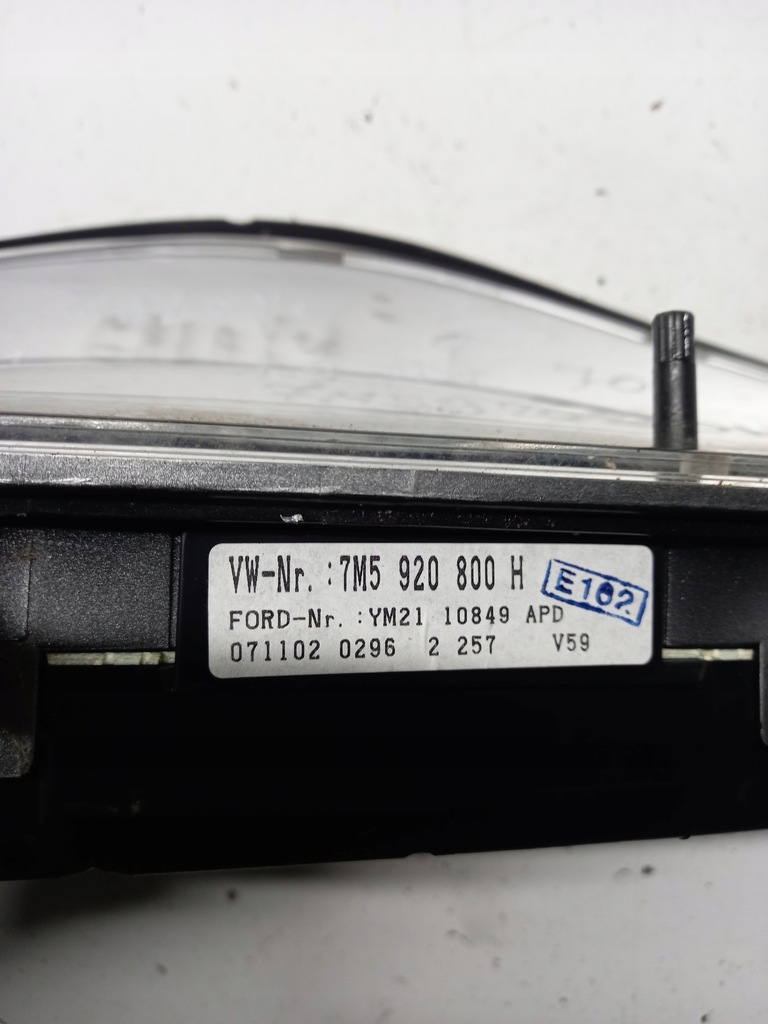 фото №5, Лічильник прилади ford galaxy mk1 1.9 tdi 7m5920800h