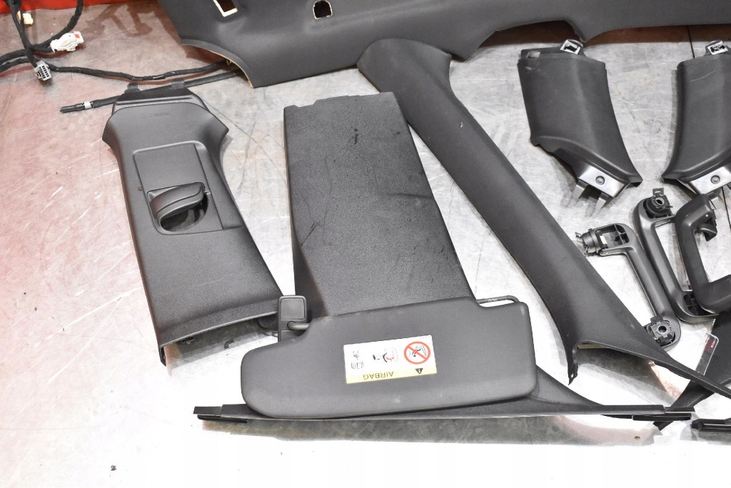 фото №5, Стеля czarna стійки ручки захист volvo s40 2 ii 5d hb lift 16-20