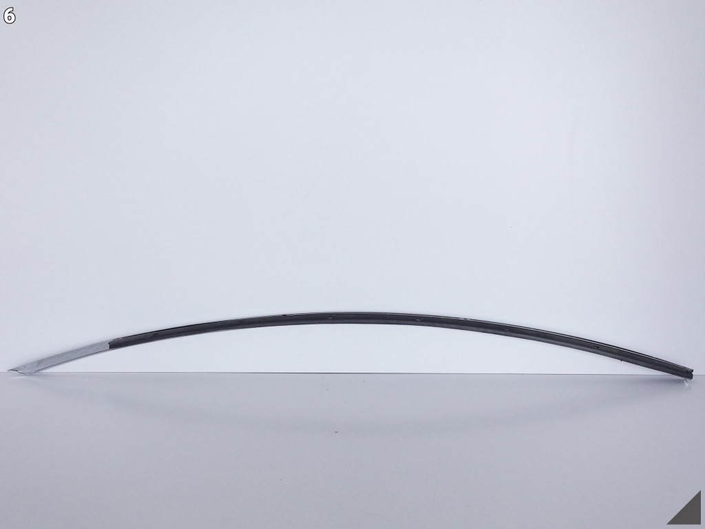 Tesla model x 15- двері молдинг хром правий перед Зі Шроту