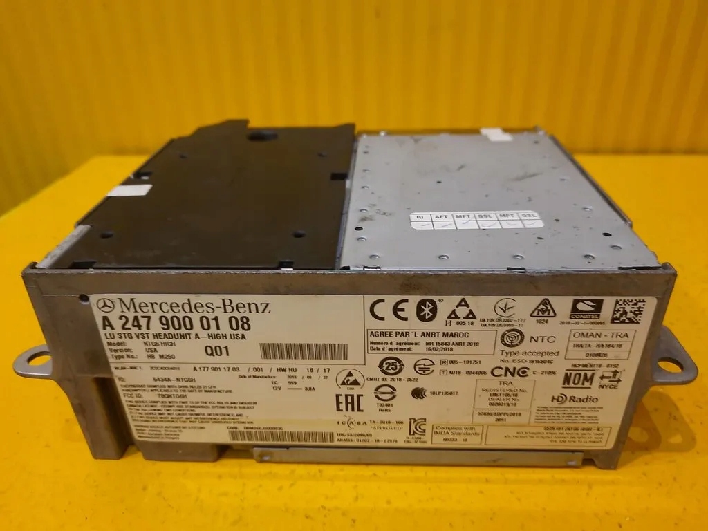 фото №1, Mercedes w247 радио навигация a2479000108 usa