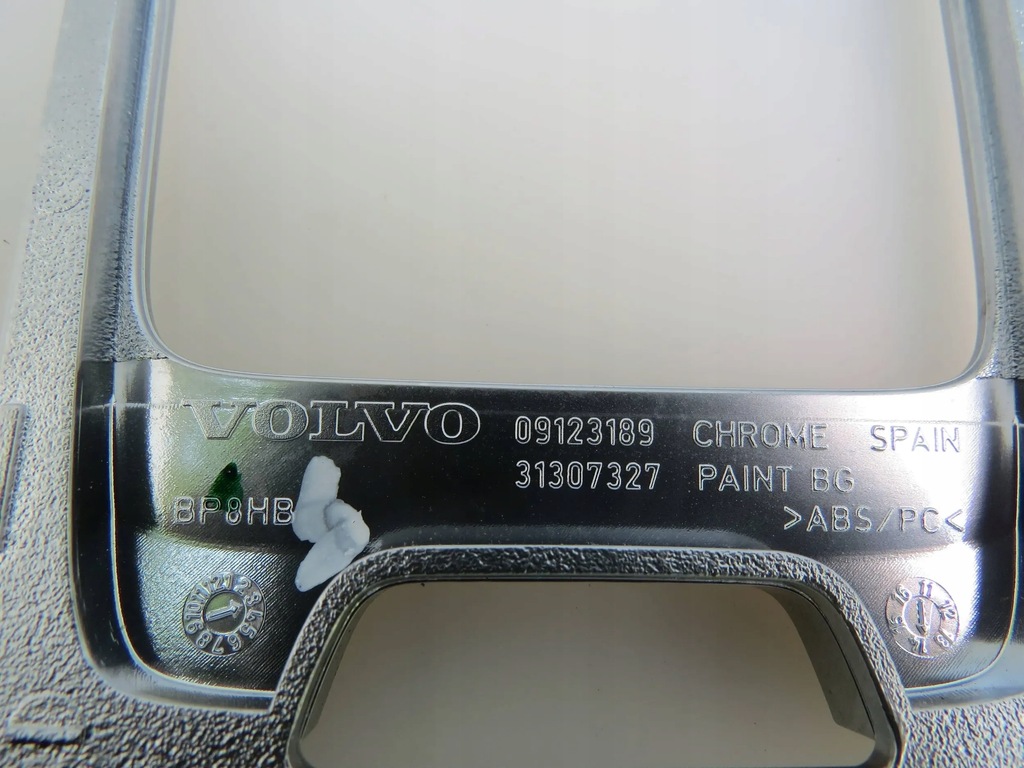 фото №11, Рамка защита панель обдув панели консоли хром 31307327 volvo v40 ii