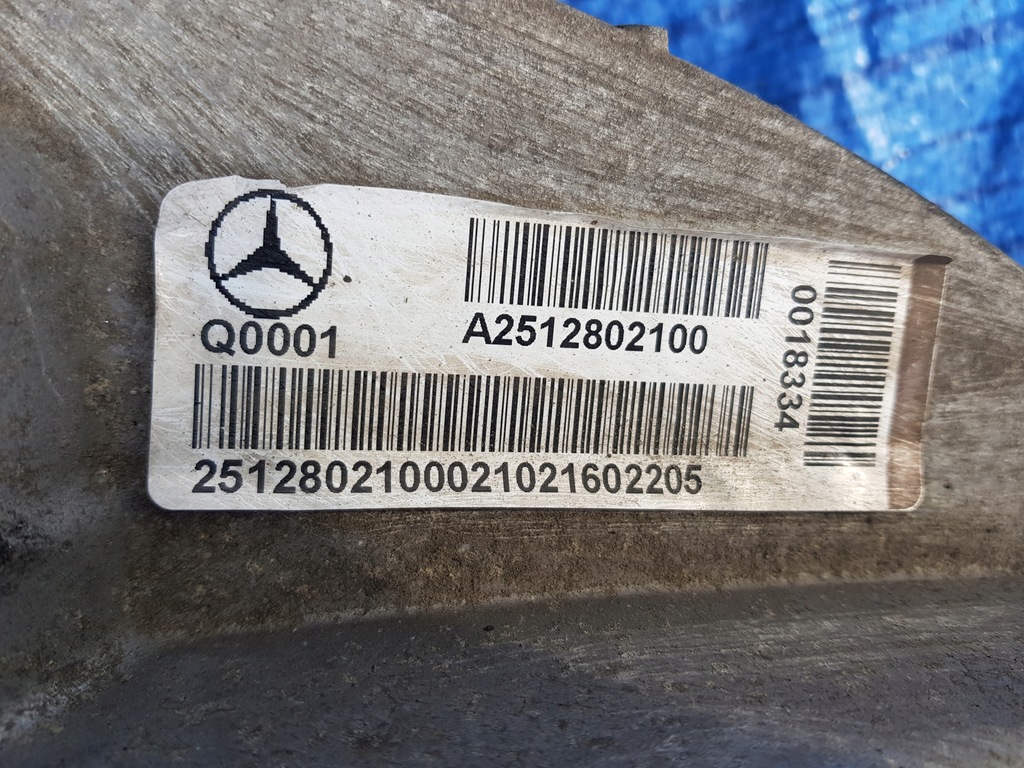фото №8, Mercedes w251 gl x164 ml w164 редуктор міст передній 2512802100